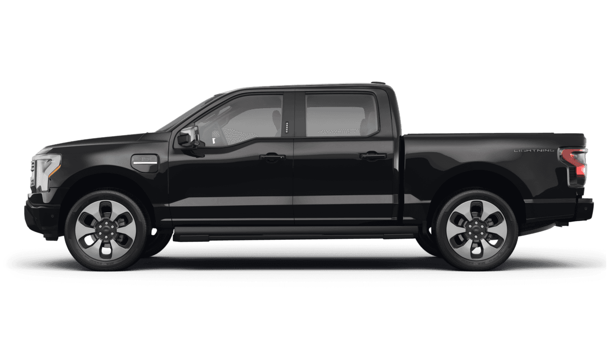 Ford F-150 Lightning - Side view Ford F-150 Lightning - Side view
