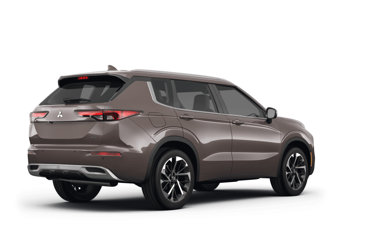 Mitsubishi Outlander PHEV - Back view Mitsubishi Outlander PHEV - Back view